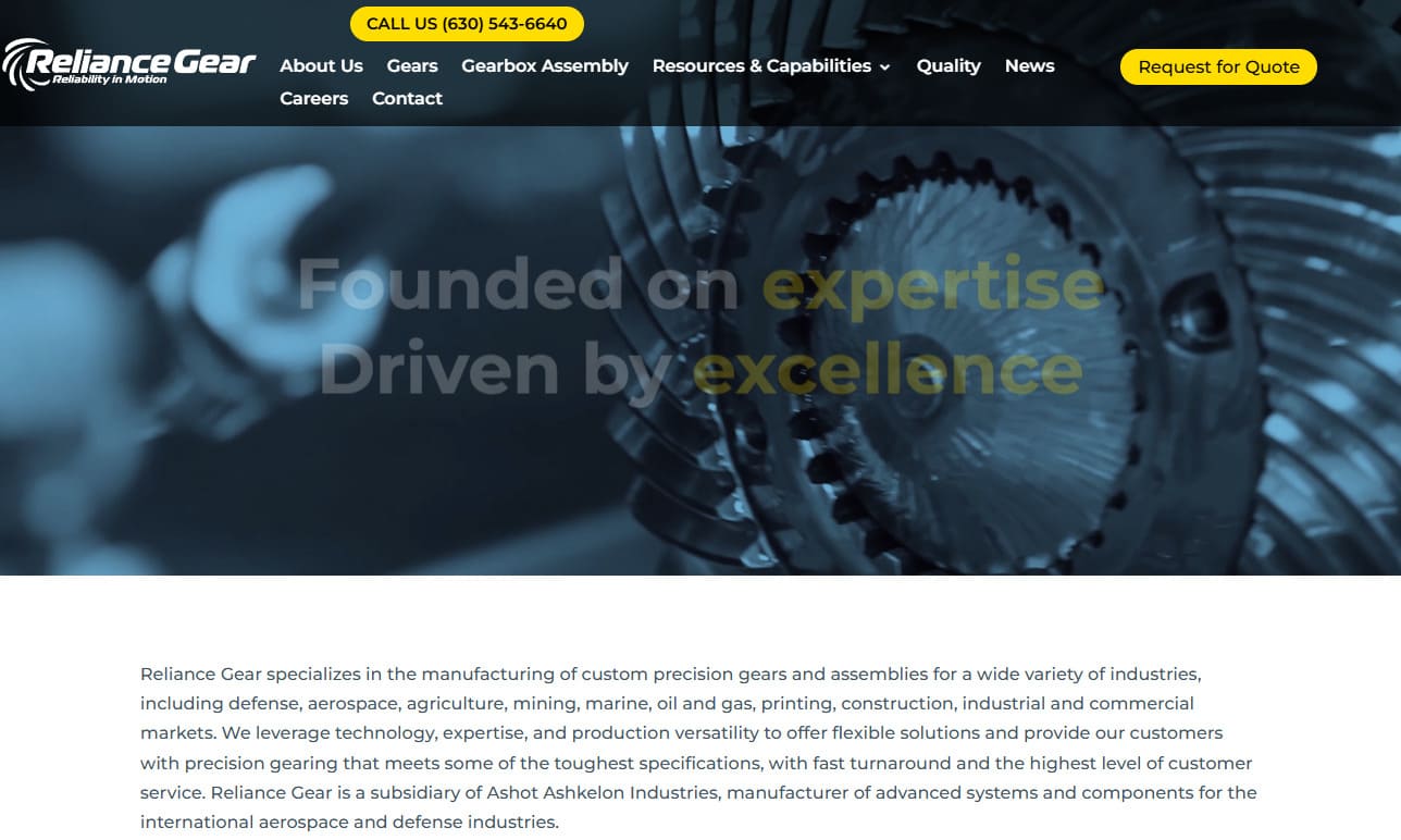 Reliance Gear Corporation